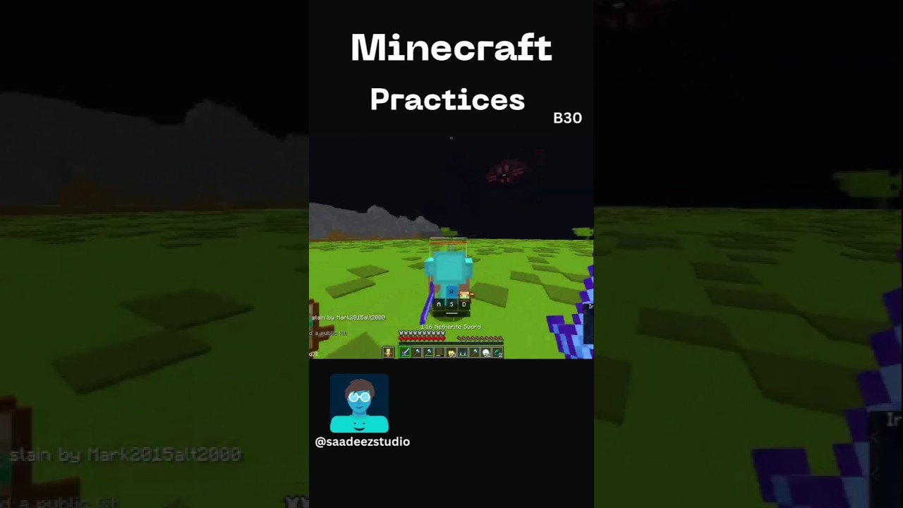 Minecraft Practice Challenge