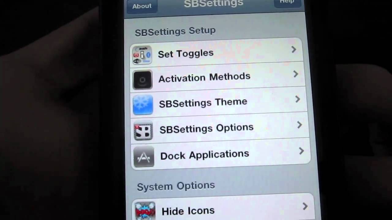 SBSettings is an Instrumental Jailbreak Tweak