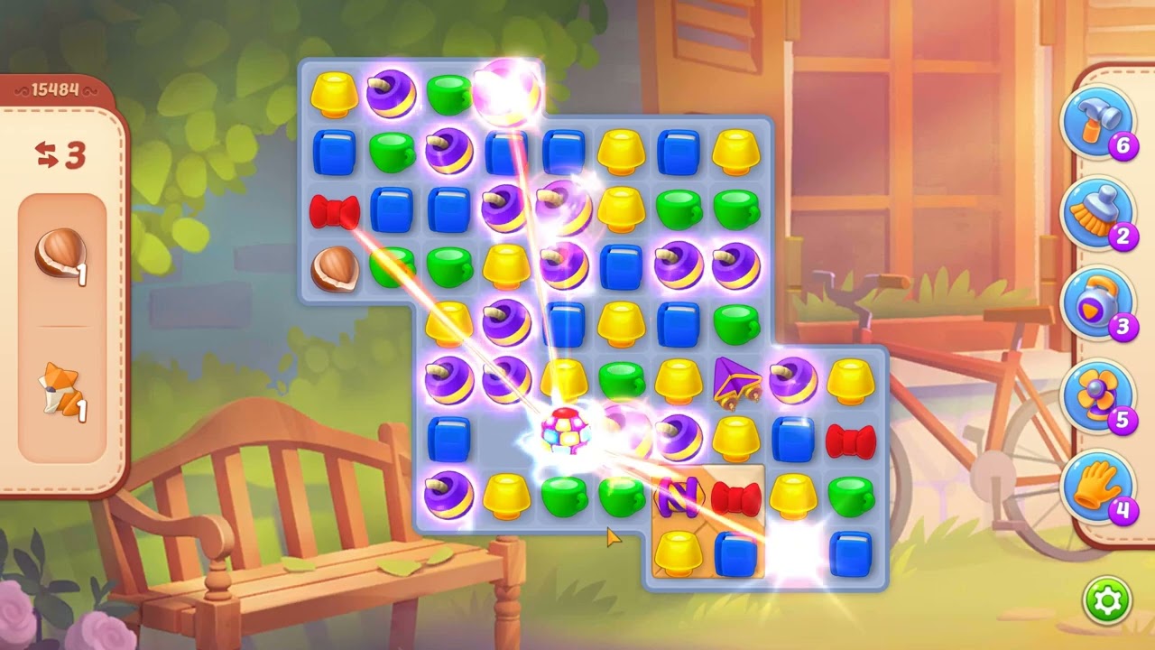 Homescapes Level 15484 No Boosters 