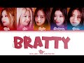 ITZY Bratty LYRICS COLOR CODED LYRICS