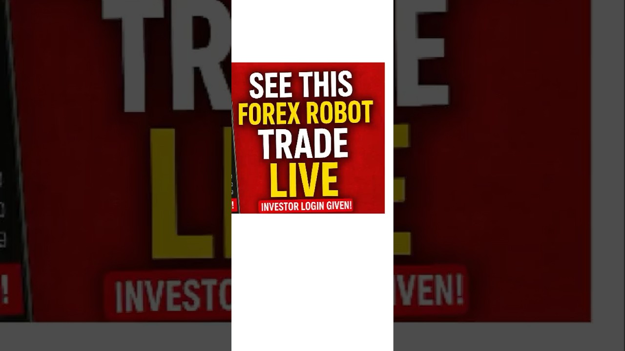 🔥 See This Forex Robot Trade LIVE – Investor Login Given! 