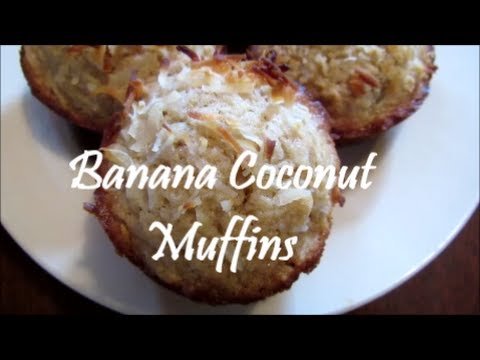 Banana Coconut Muffin Recipe