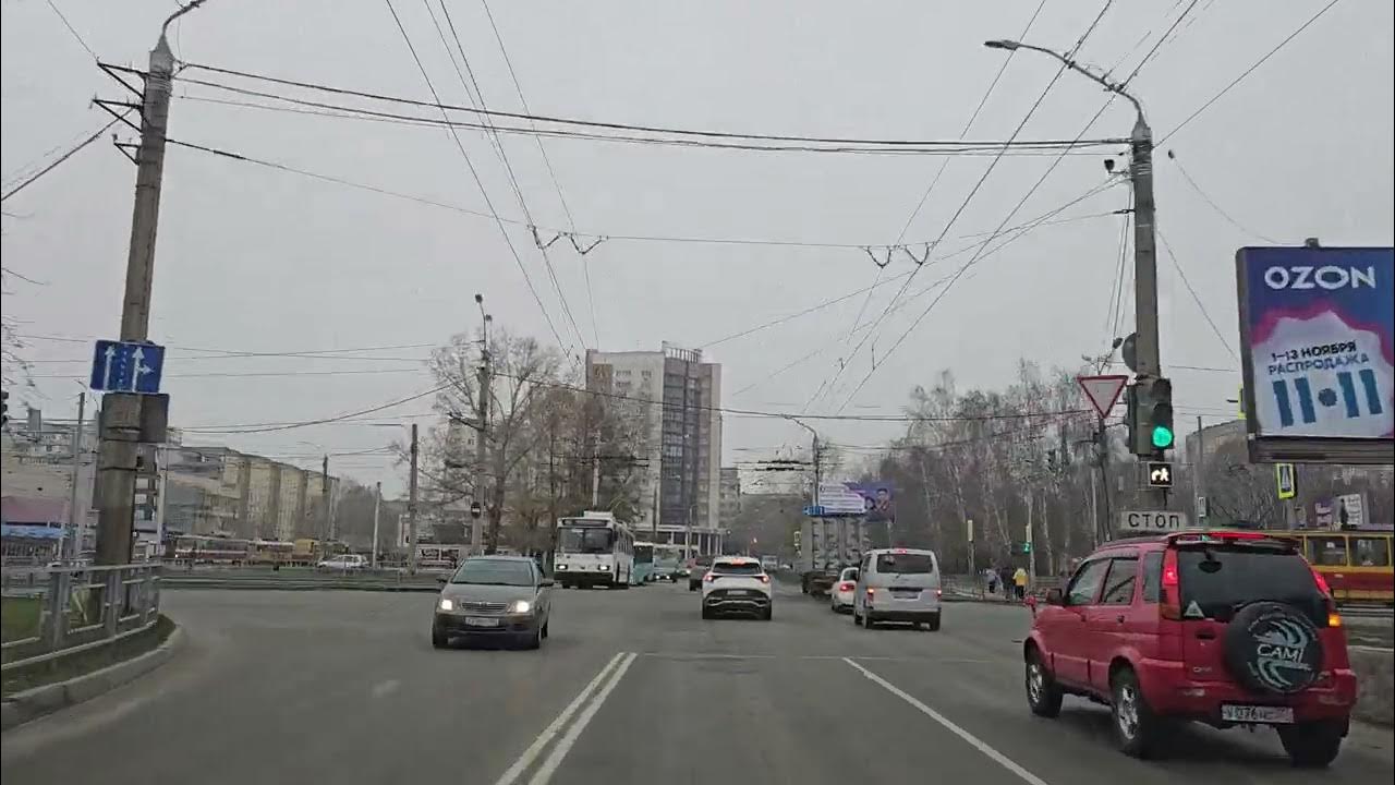 Барнаул, ул. Юрина (ул. Малахова) - ул. Антона Петрова (ул. Шукшина ...