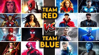 Team Red Vs Team Blue | In Hindi | SUPERHERO STUD10S