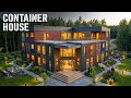 I Built a Massive House from Shipping Containers