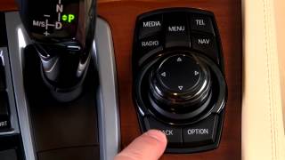 How to operate the BMW iDrive Controller
