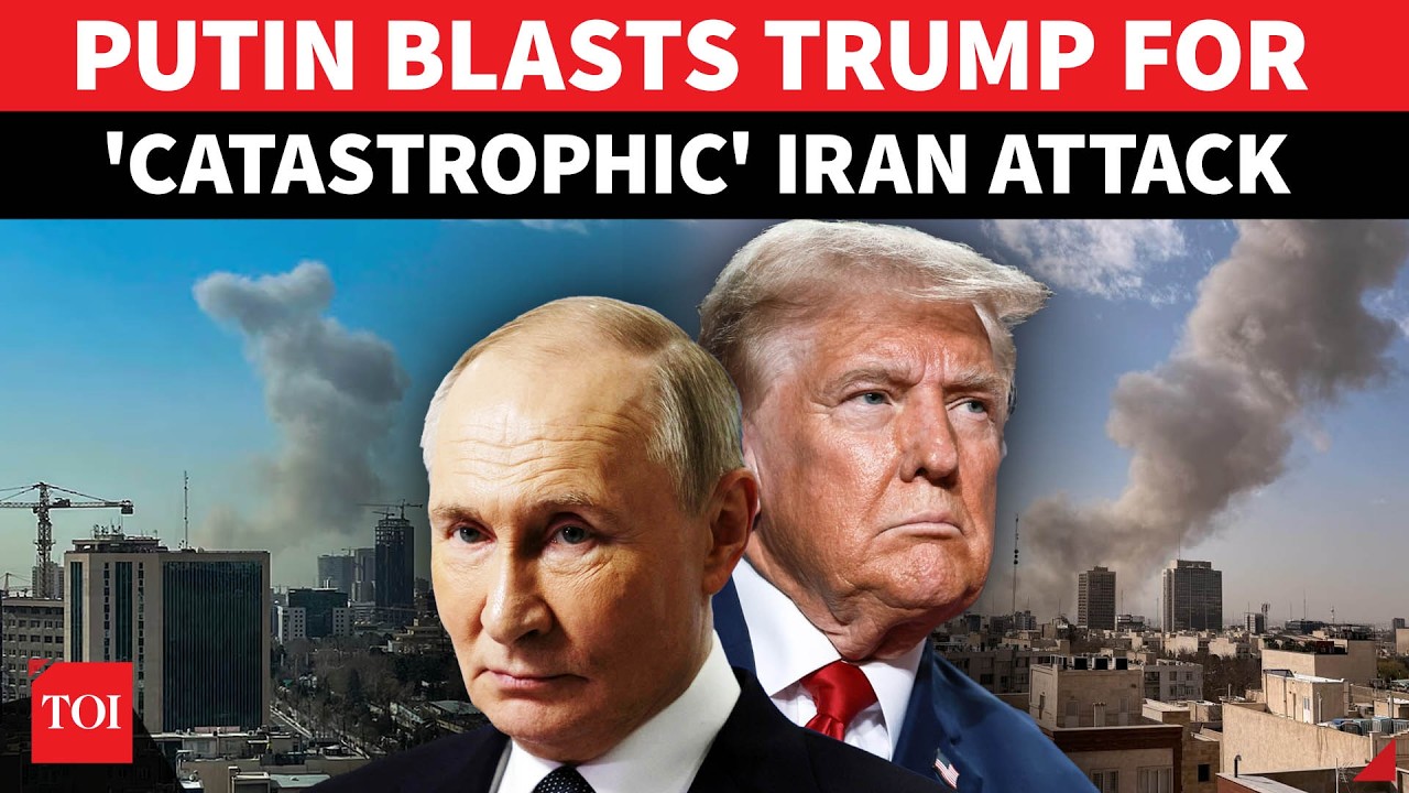 'Radiological Catastrophe': Putin Rains Fire On Trump; Backs Iran Against Israeli-US 'Aggression'