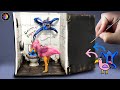 Diorama NABNAB ATACA NIDO de OPILA BIRD!! (Garten of Banban OPEN DOOR GH'S) Plastilina | PlastiVerse