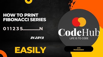 How to Print Fibonacci Series in Java | Step-by-Step Java Tutorial for Beginners | fibonacci series