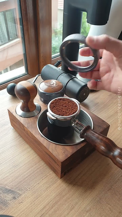 Espresso With the Arco Grinder! ☕🖤