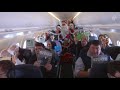 Spreading Christmas cheer through New Zealand skies