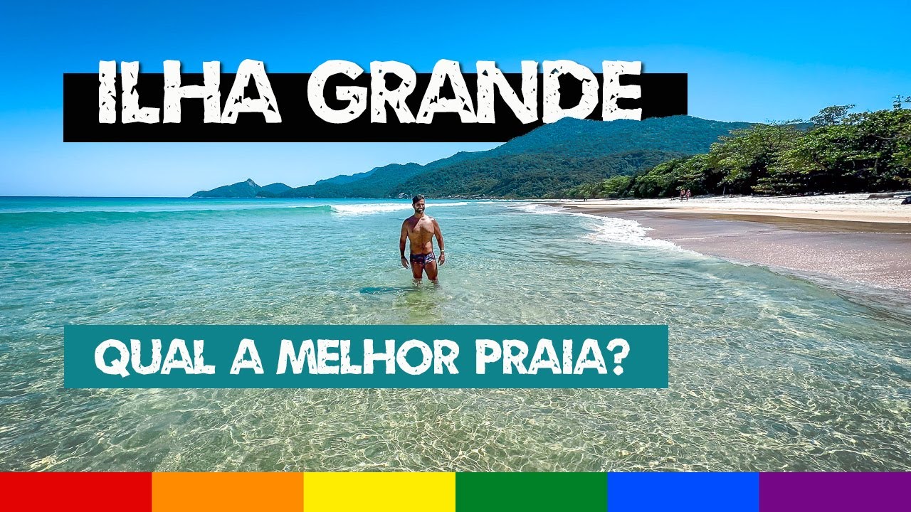 ILHA GRANDE: Lopes Mendes - Uma das Melhores Praias do Rio de Janeiro