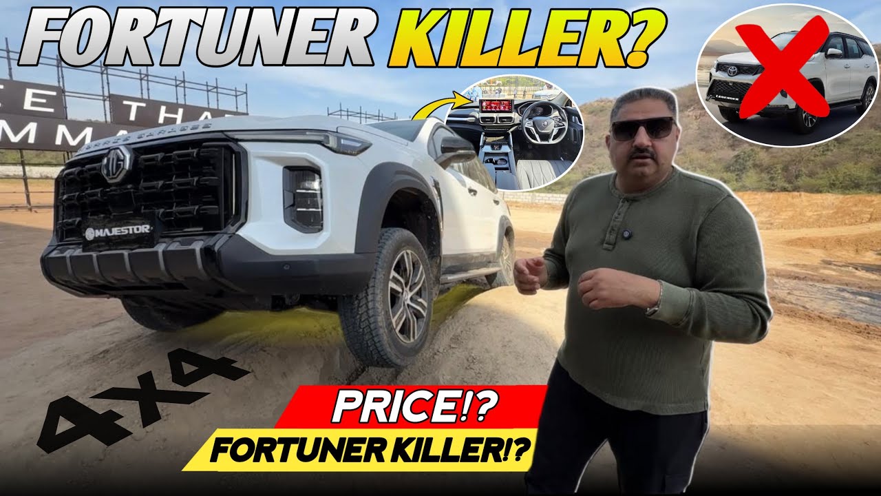 Fortuner Killer? New MG Majestor 2026 | First D+ Segment Full Size SUV | 