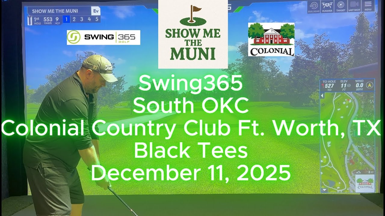 Can I break par at Colonial Country Club on the Full Swing Simulator? 