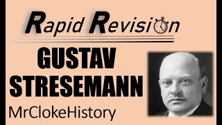 Gcse History Rapid Revision Gustav Stresemann