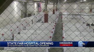 Alternative care facility at State Fair Park opens Wednesday