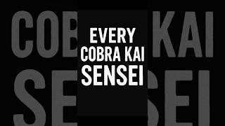 Every Sensi In Dojo #cobrakai thx to @bedlessdodo for the help