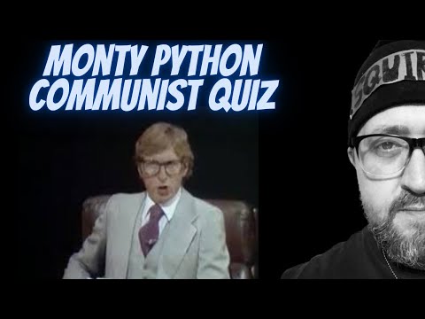 American Reacts to Monty Python Communist Quiz sketch