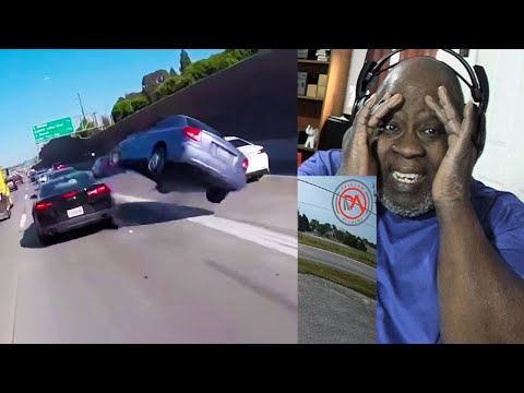 Dad Reacts to Craziest Car Crash Compilation - Best of Driving Fails [USA, CANADA, UK & MORE]