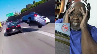 Dad Reacts to Craziest Car Crash Compilation - Best of Driving Fails [USA, CANADA, UK & MORE]