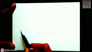 How To Draww Landscape With Pencil Contefull Process To Drawwing A Landscape