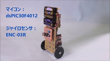倒立振子　ジャイロ　ドリフト対策　オブザーバー制御　Ｈブリッジ回路