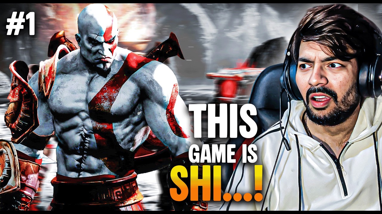 I Tried God of War 3 for The First TIME! and i found it Overra.....
