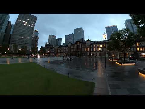 東京駅　丸の内駅舎　タイムラプス　動画素材