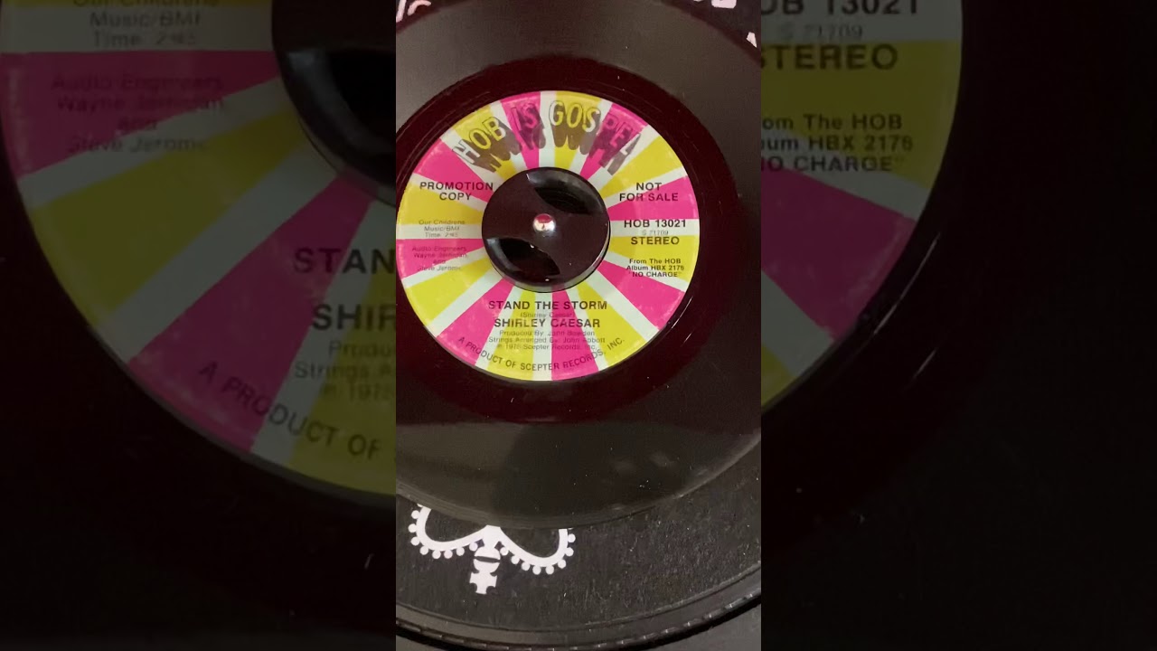 Shirley Caesar Stand The Storm Hob Is Gospel