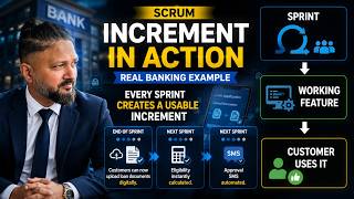 7  Scrum Increment Explained with a Banking Example | Scrum Artifacts Made Simple | Agile Advisory