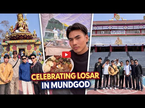 Celebrating My first Losar in Mundgod 