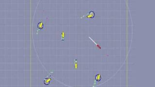 Scalable Acoustic Modem Cooperative Navigation