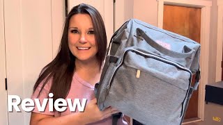 KeaBabies Baby Diaper Bag Backpack Product Review