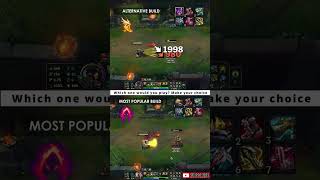 GRAVES Alternatif Build vs Popular Build! #leagueoflegends
