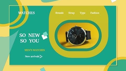 Adobe XD Landing Page Design Using auto-animateTutorial