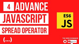 Spread Operator |  Advance JavaScript ES6