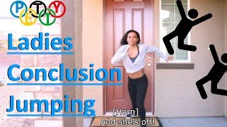 Ladies Conclusion Jumping! #PettyOlympics