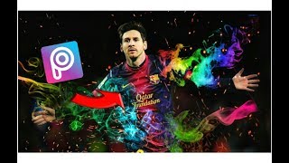 Editing turtorial Using Picsart # Lionel Messi Pic screenshot 3