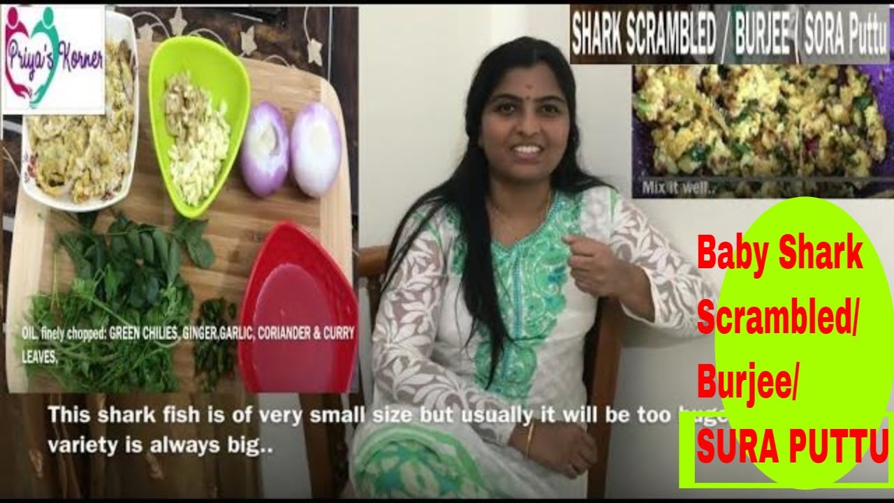 Baby SHARK SCRAMBLED | FISH BURJI | SURA PUTTU