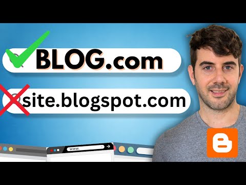 How to Set a Custom Domain For Blogger! (EASY!)