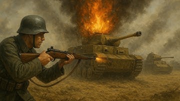 How One Gunner’s “Unauthorized” Firing Pattern Took Out an Entire Panzer Column 💥🔫🇩🇪🔥