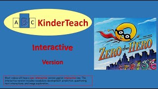 Zero the Hero - Interactive Read Aloud