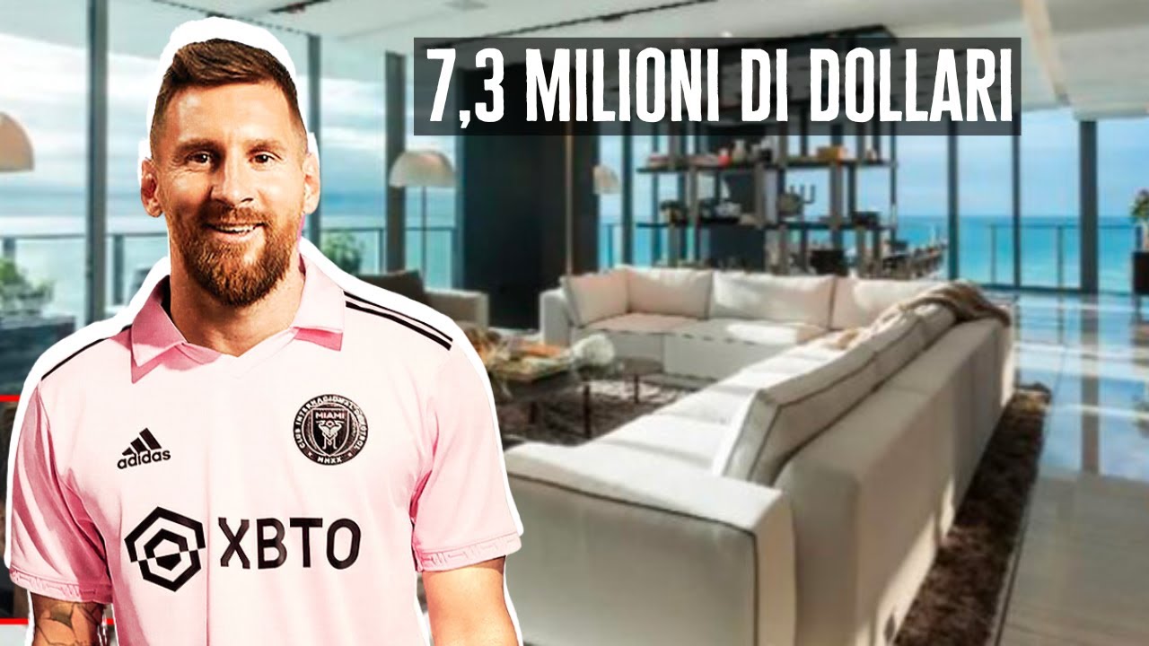 SVELATA LA CASA DI MESSI A MIAMI - IL TOUR ESCLUSIVO