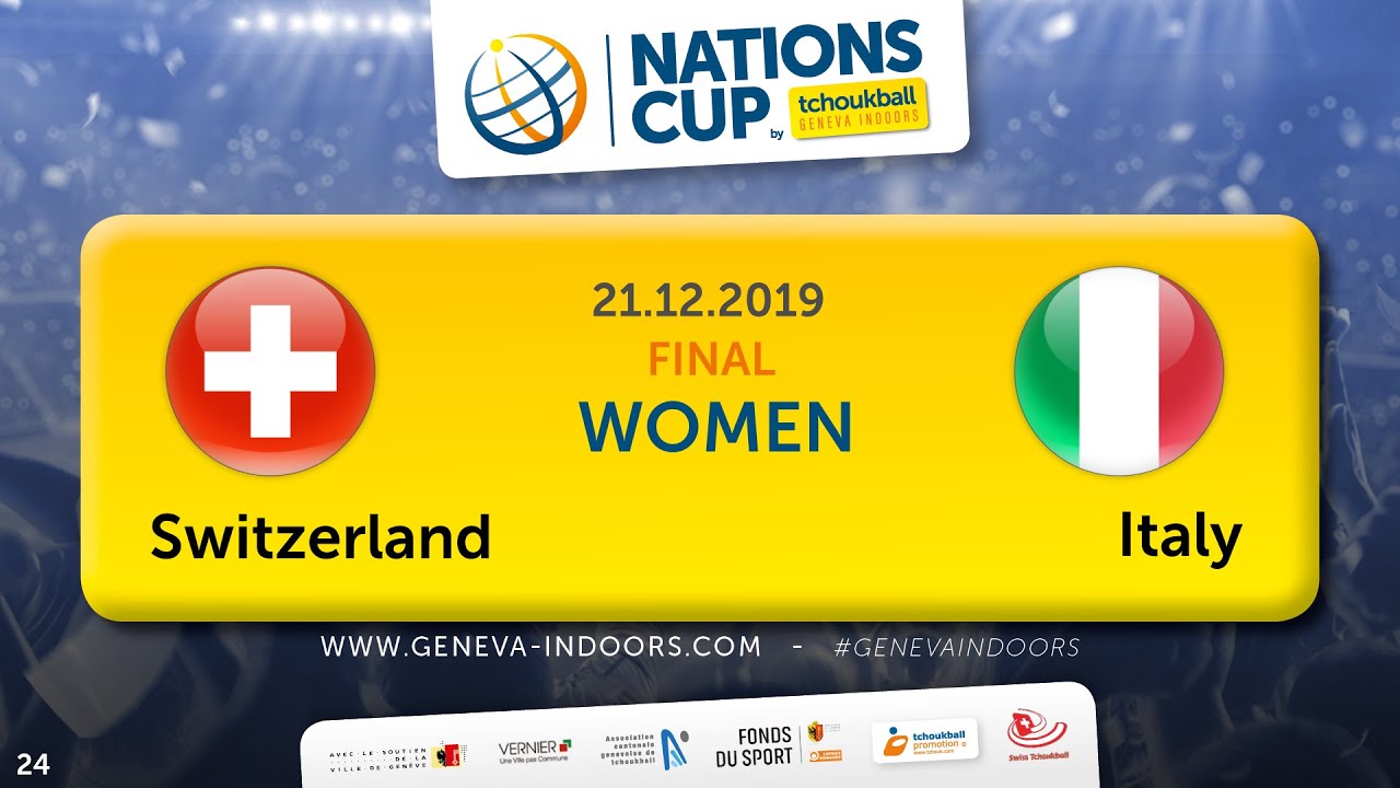24 CN TGI2019 / Nations Final Women : Switzerland - Italy