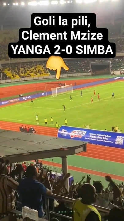 Goli la PILI, Clement Mzize YANGA 2-0 SIMBA