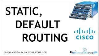 Static, Default, Floating route configuration