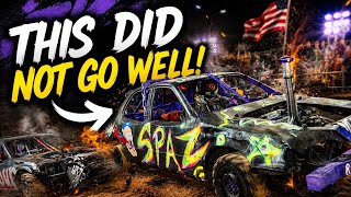MOST CARS I HAVE RAN WITH! Washington County Fair Demolition Derby Hurricane Utah! 