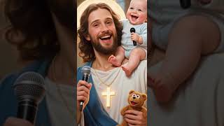 Tiny Praises Little Baby Sings Hallelujah With Jesus So Precious