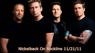 Nickelback On Rockline 11/21/11 Part 4