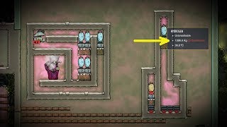 Super Compression and Geyser Cooling! Venturi Wheezewort Oxygen Not Included